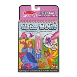 JCÉTÉ25 MELISSA AND DOUG - WATER WOW CARNET DE COLORIAGE À L'EAU FÉE